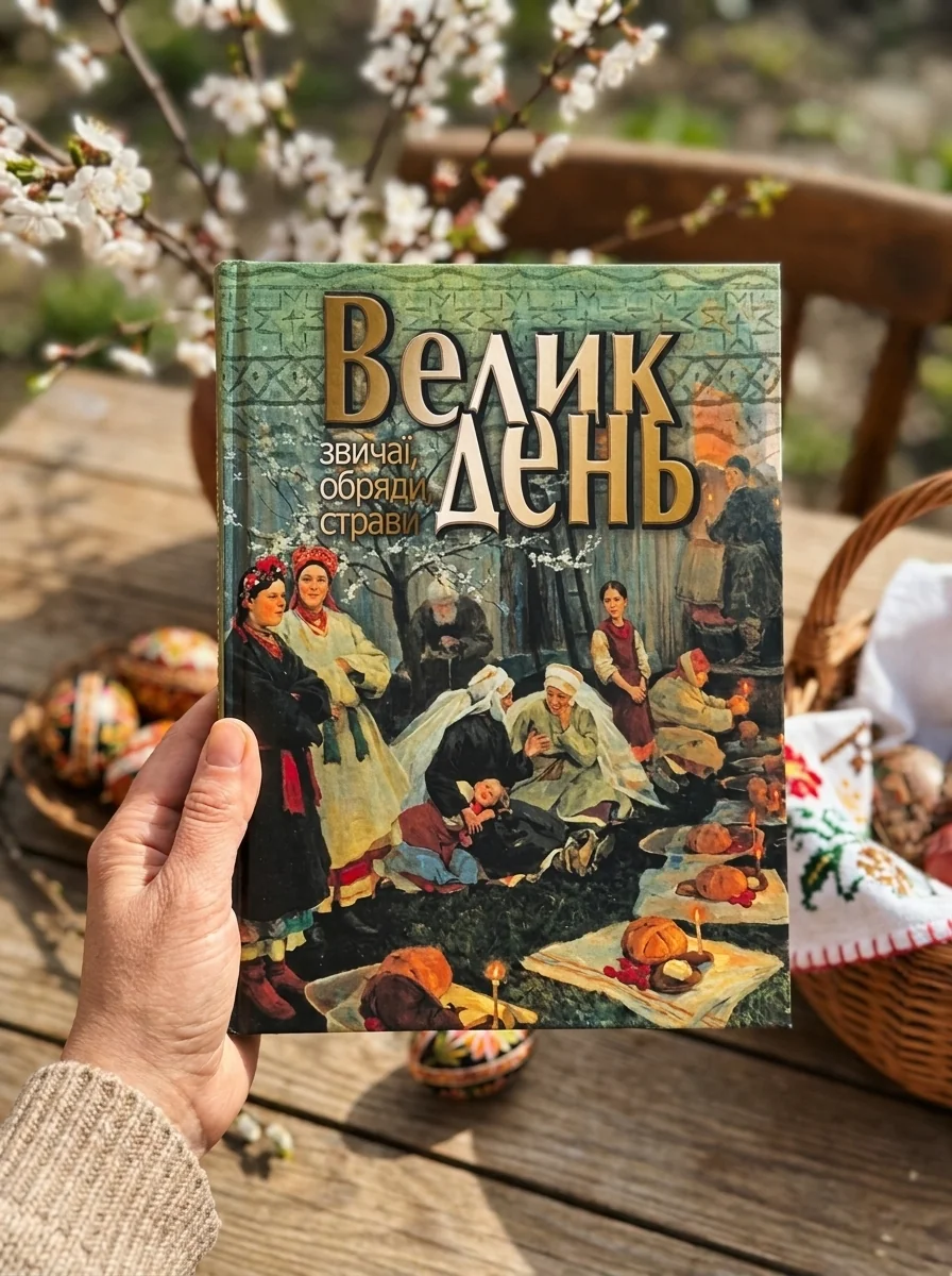 Великдень. Звичаї, обряди, страви — Ярослава Музиченко, обкладинка