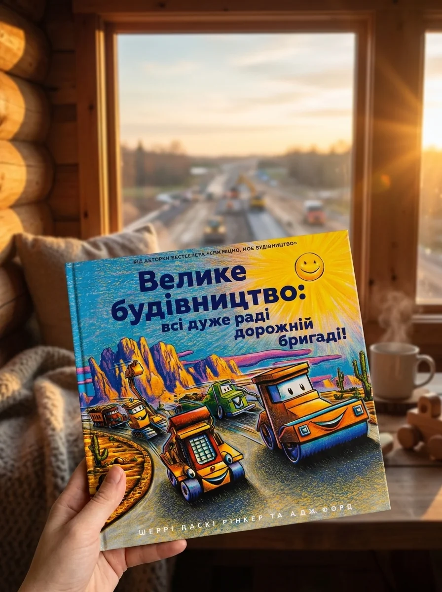 Велике будівництво: всі дуже раді дорожній бригаді! — Дитячі вірші