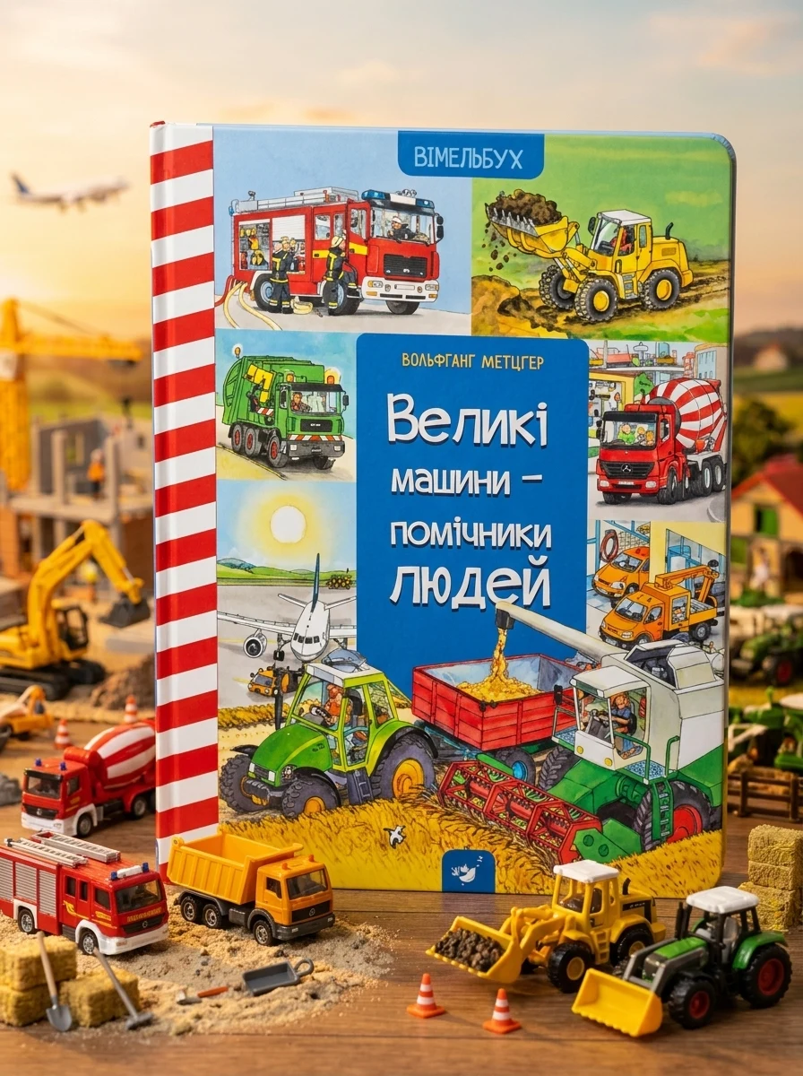 Великі машини - помічники людей (Віммельбух)