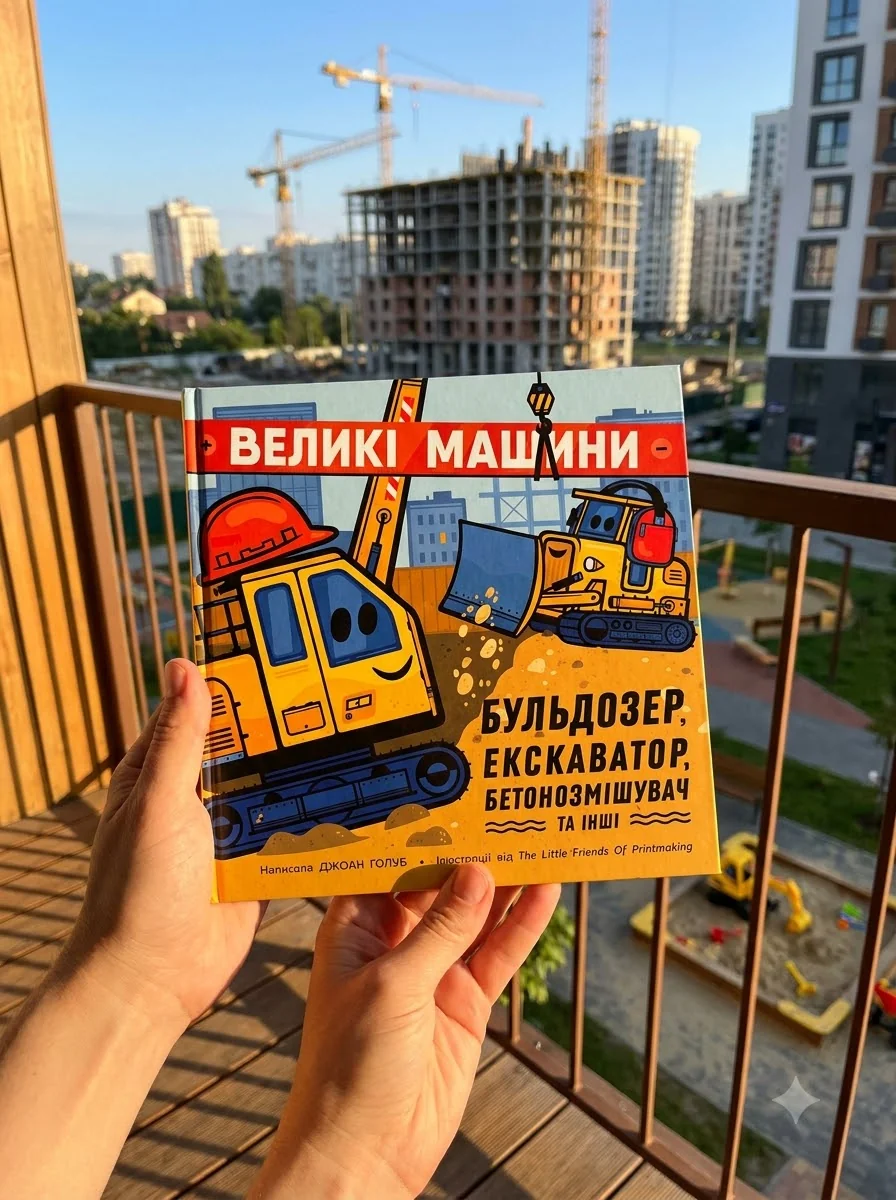 Великі машини. Бульдозер, екскаватор, бетонозмішувач та інші — фото 2