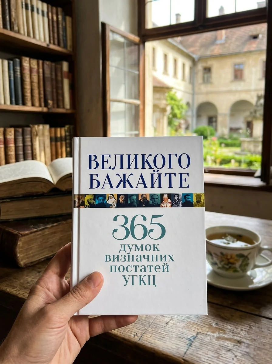 Великого бажайте. 365 думок визначних постатей УГКЦ — Тереза Ференц, обкладинка