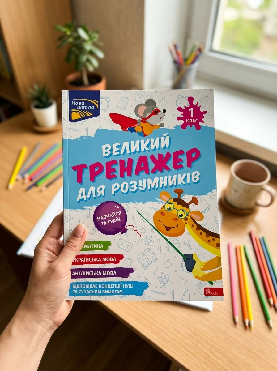 Великий тренажер для розумників. 1 клас — фото 2