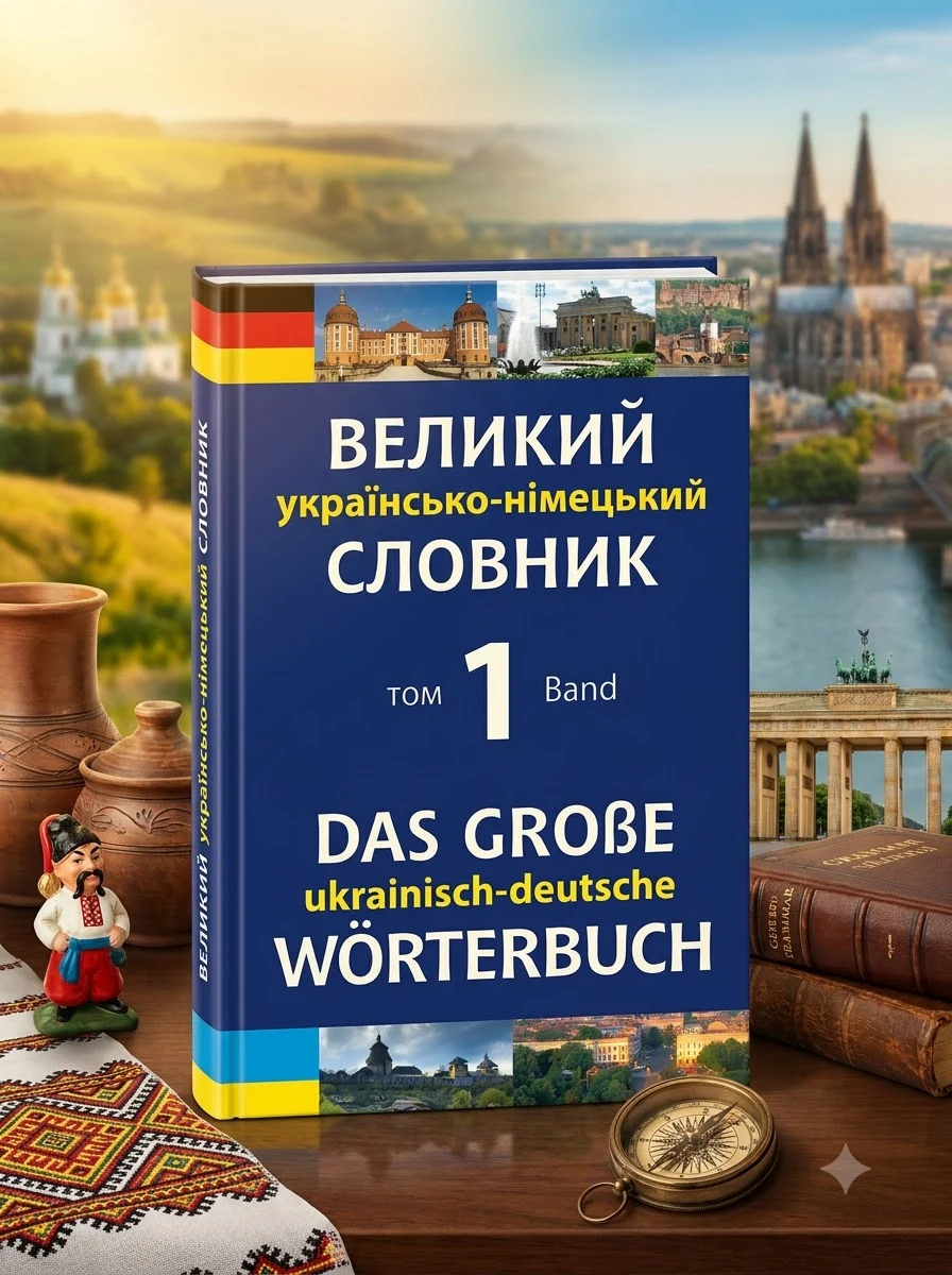 Великий українсько-німецький словник. Том 1 — Книги