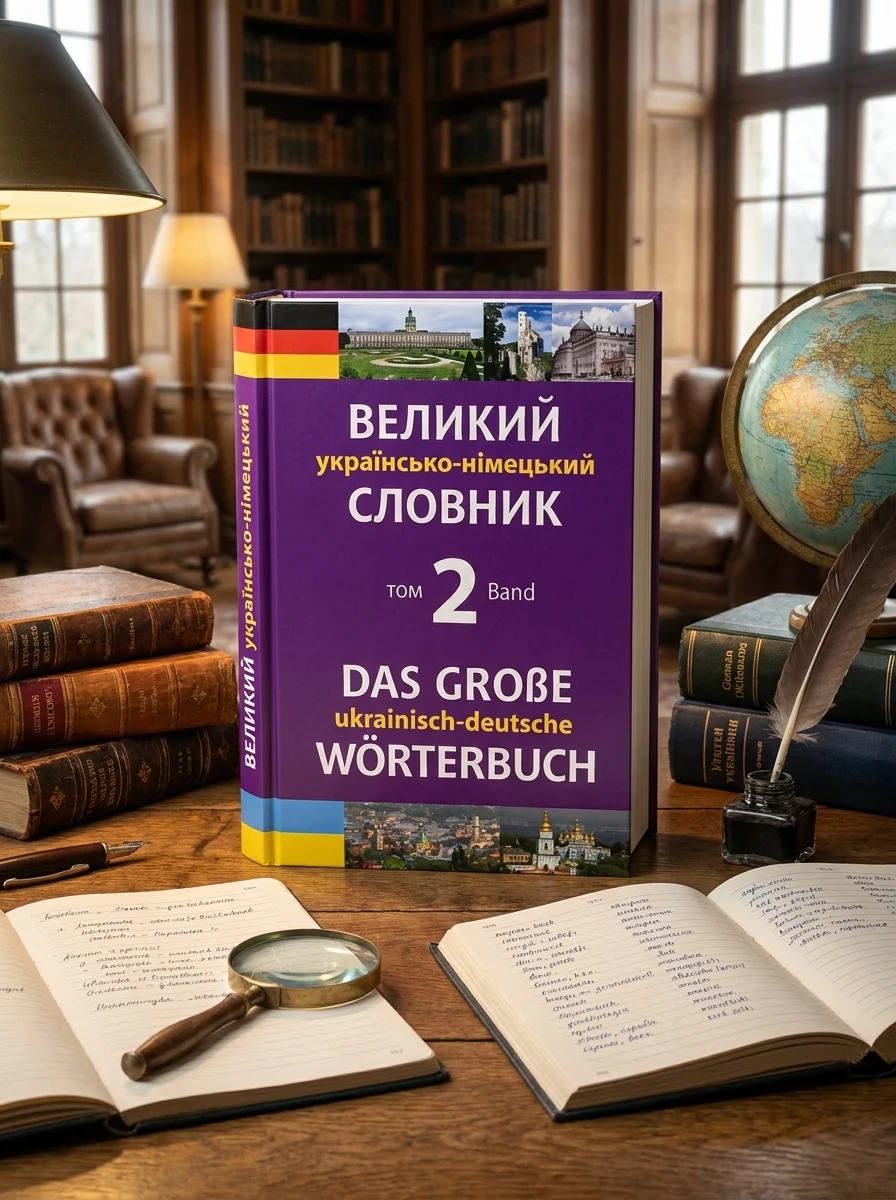 Великий українсько-німецький словник. Том 2