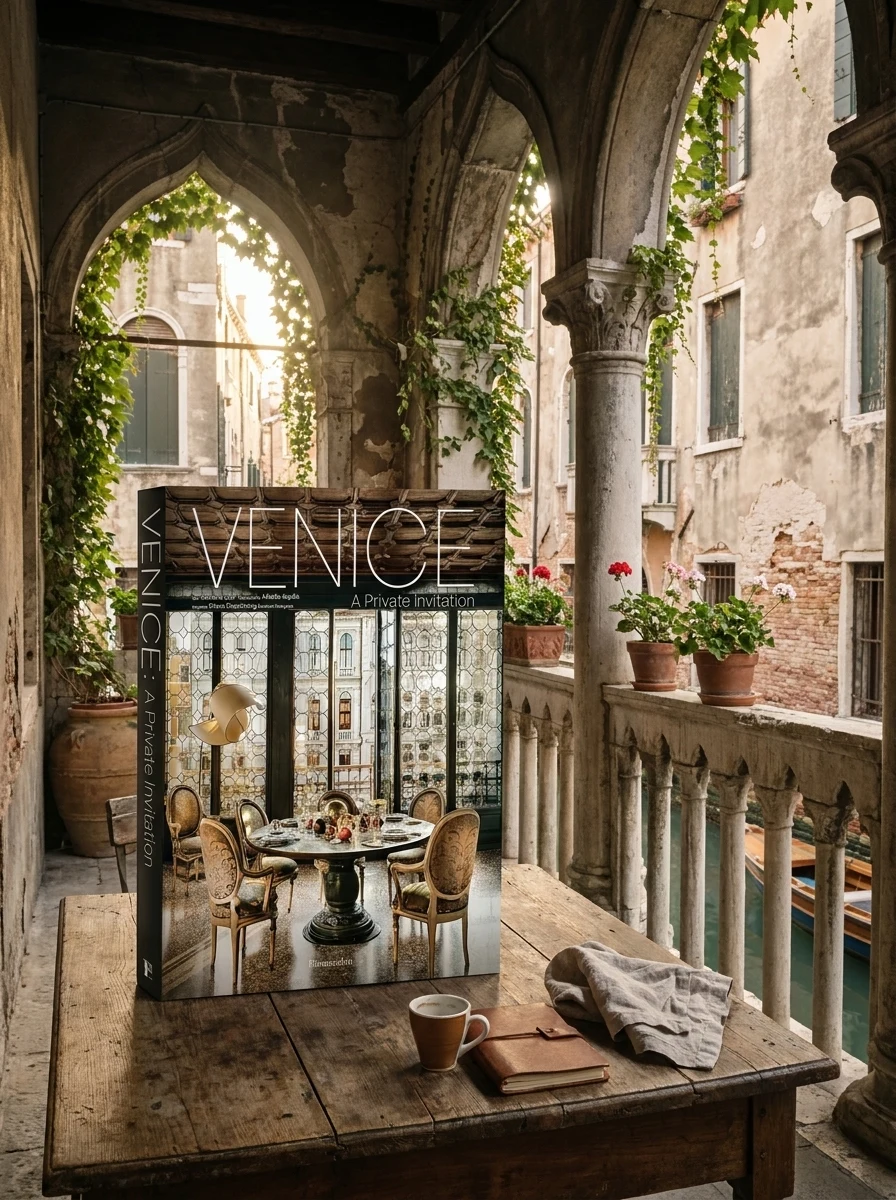 Venice. A Private Invitation — Жоль Серван, обкладинка