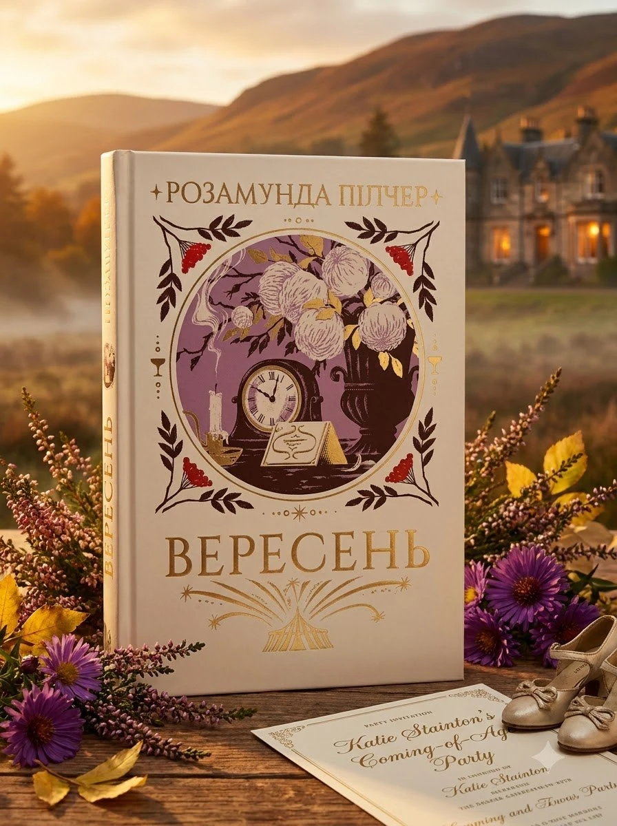 Вересень — Розамунда Пілчер, обкладинка