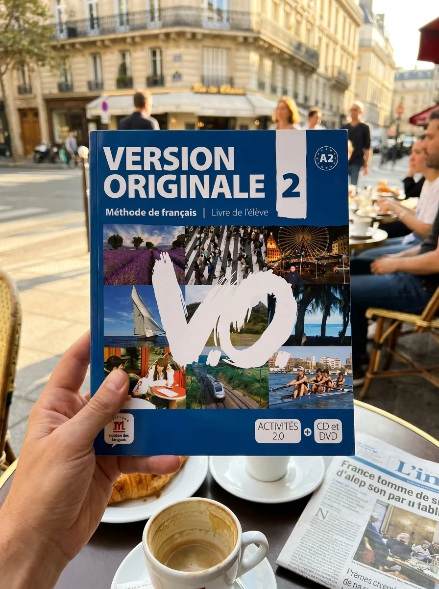 Version Originale 2. Livre de l'e'le`ve + CD et DVD — Марі-Лор Лайонс-Олів'єрі, обкладинка
