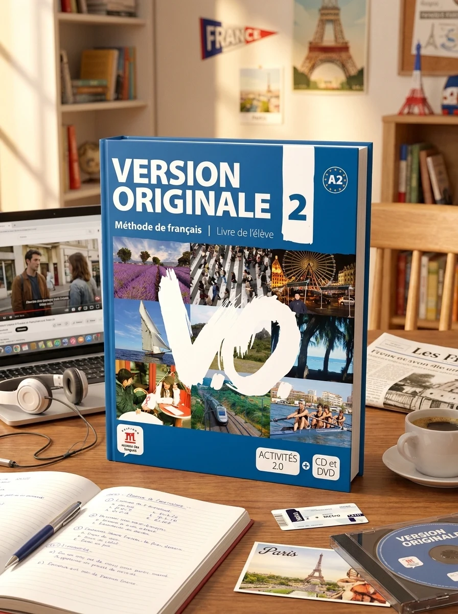 Version Originale 2. Livre de l'e'le`ve + CD et DVD — Вивчення мов