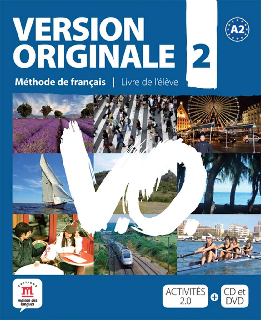 Version Originale 2. Livre de l'e'le`ve + CD et DVD, Марі-Лор Лайонс-Олів'єрі