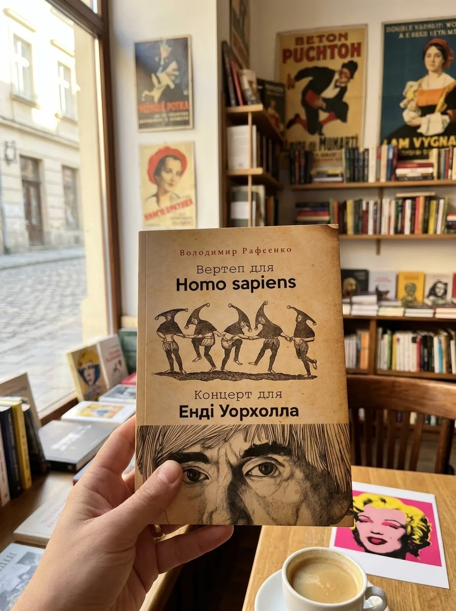 Вертеп для Homo sapiens. Концерт для Енді Уорхола — Художня література