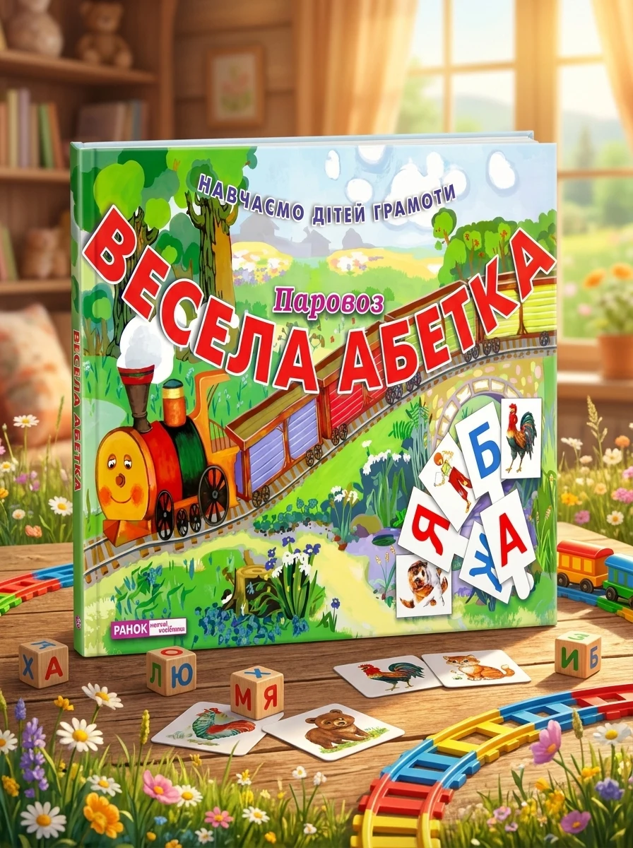 Весела абетка. Паровоз — Вивчення мов