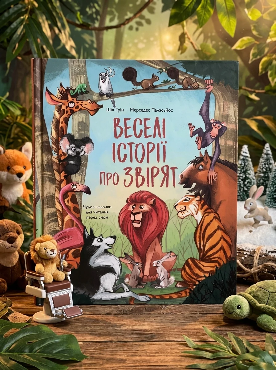 Веселі історії про звірят — Дитяча література