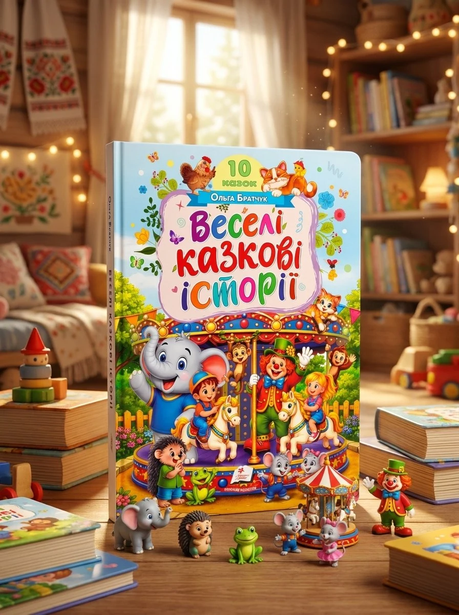 Веселі казкові історії. 10 казок — Братчук О., фото 2