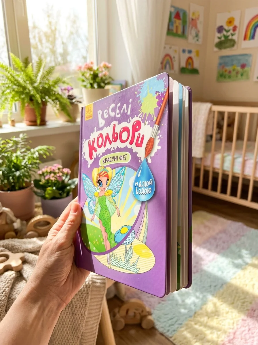 Веселі кольори. Красуні феї — Дитяча література