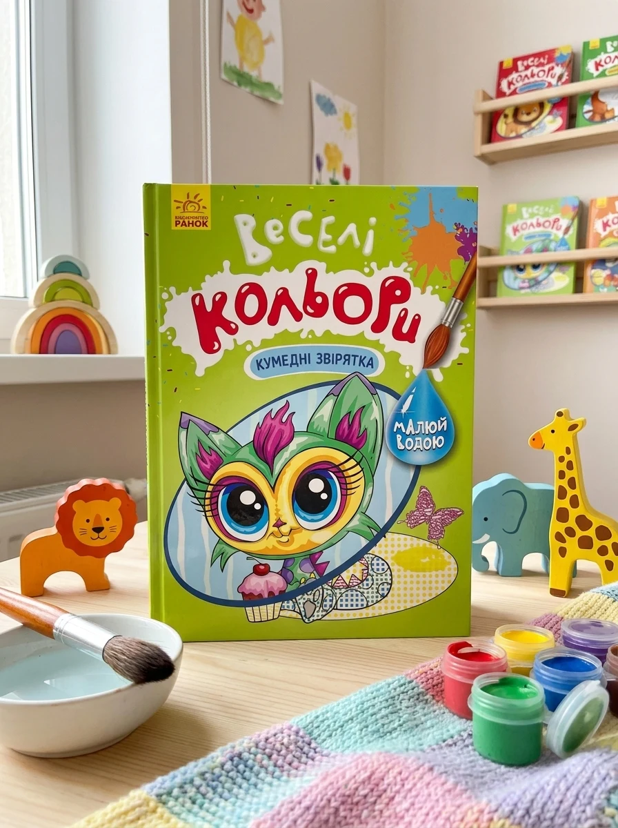 Веселі кольори. Кумедні звірятка — фото 2
