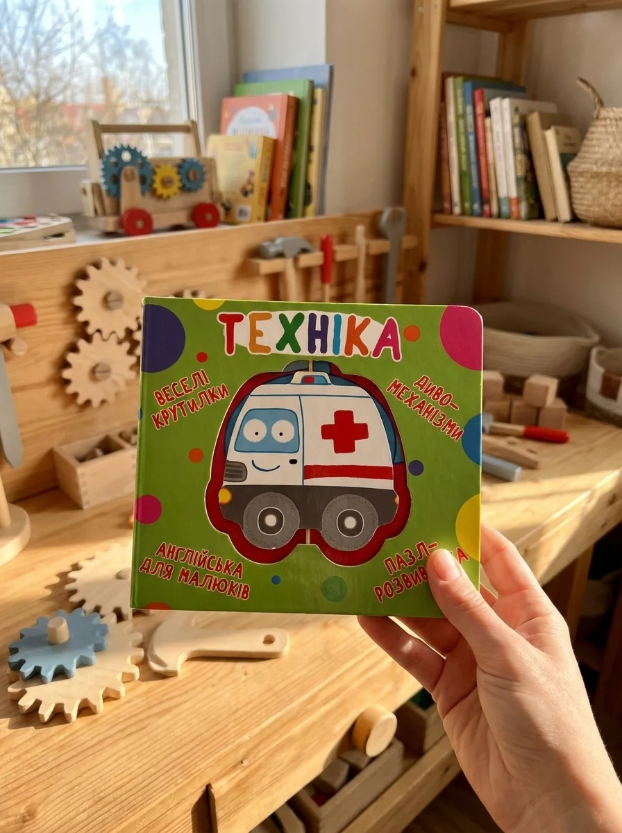 Веселі крутилки. Техніка — Дитяча література
