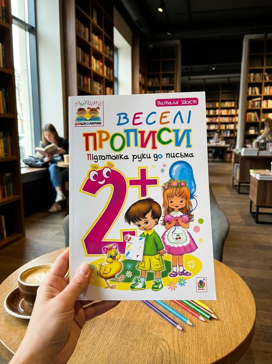Веселі прописи. Підготовка руки до письма. Від 2 років — Підготовка до школи