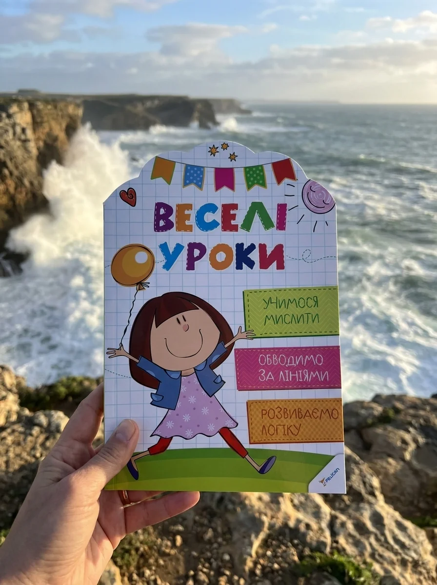 Веселі уроки. Учимося мислити. Від 4 років — Розвивальні книги