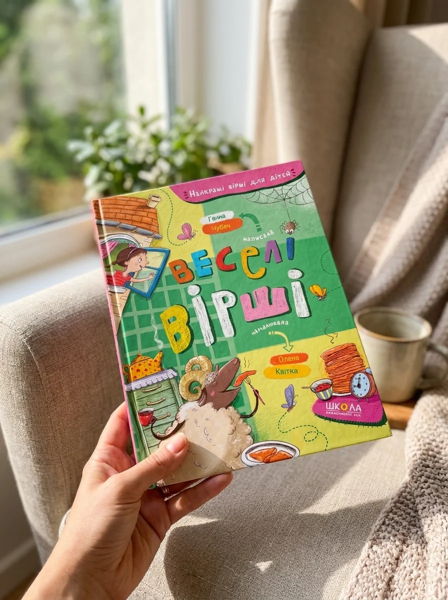 Веселі вірші | купити книгу онлайн