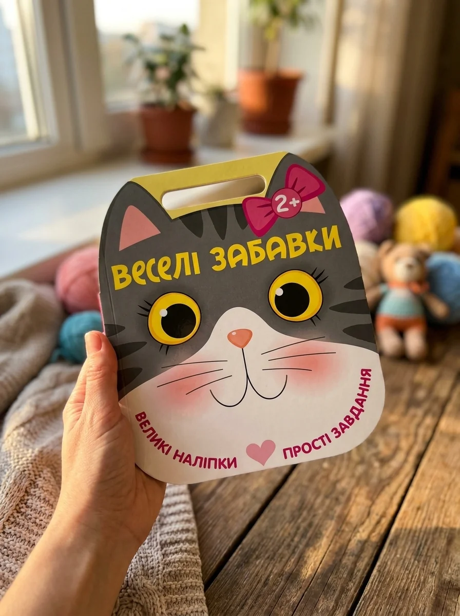 Веселі забавки. Котик — Дитяча література