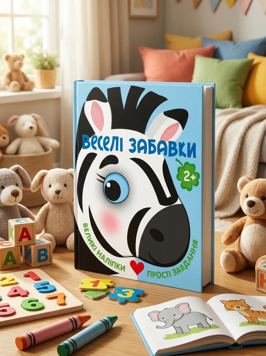 Веселі забавки. Зебра — фото 2