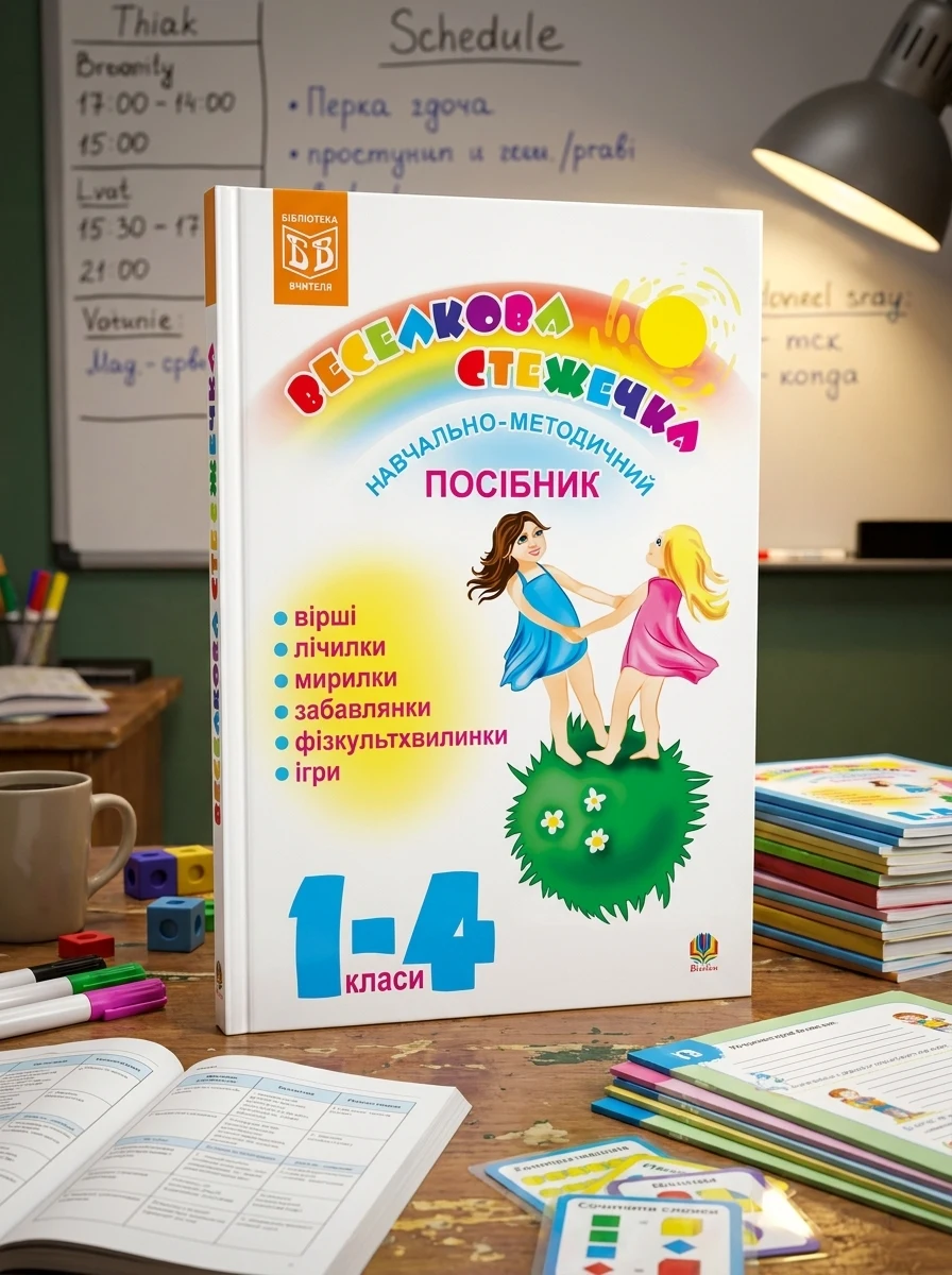 Веселкова стежечка. Навчально-методичний посібник для вчителів. 1-4 класи — фото 2