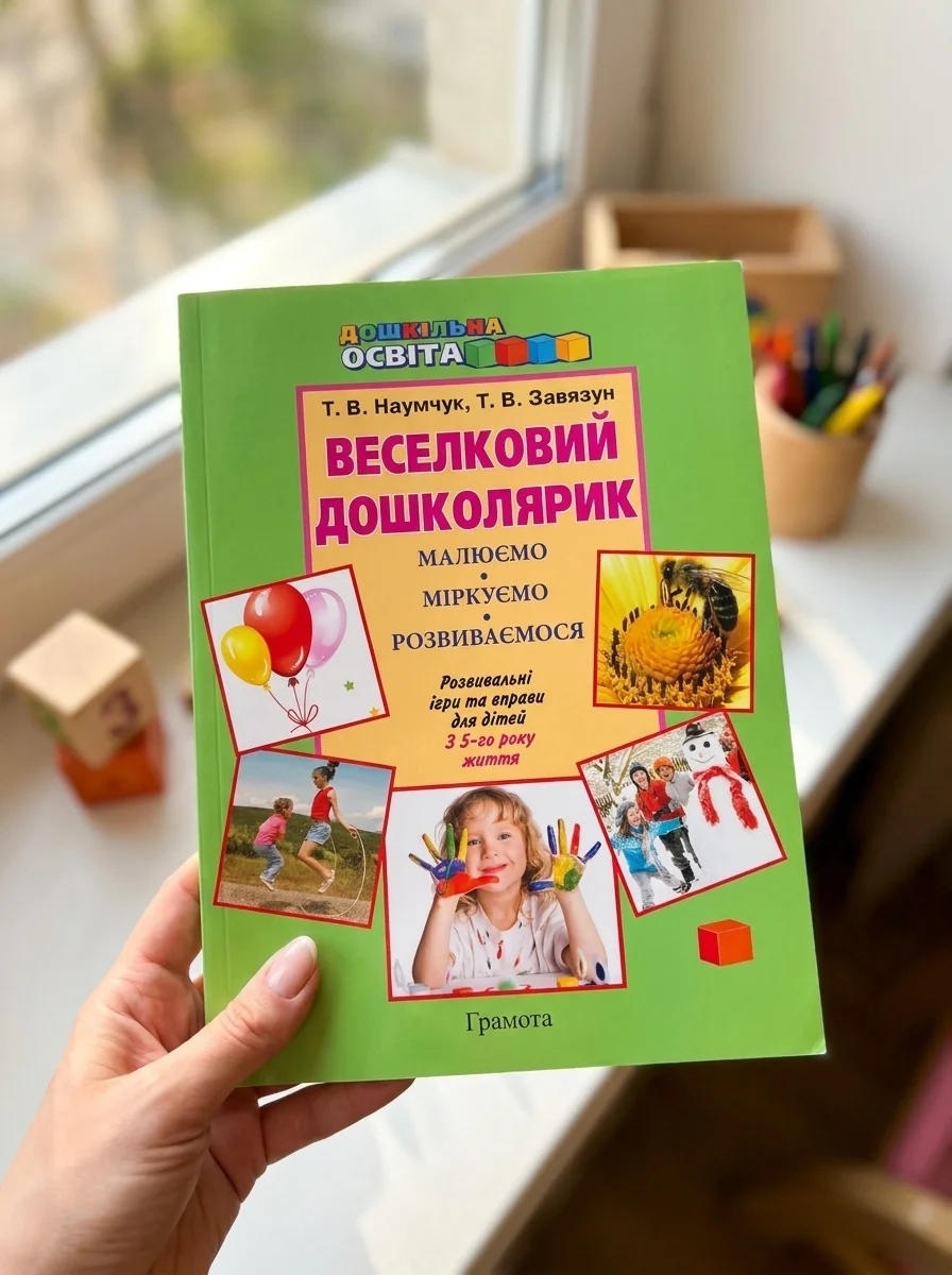 Веселковий дошколярик. Малюємо, міркуємо, розвиваємося. З 5-го року життя — Дім, сім'я, релігія