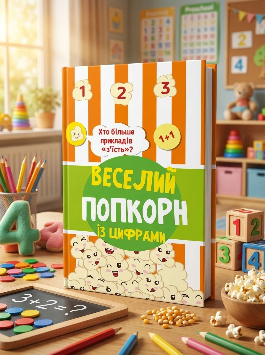 Веселий попкорн із цифрами — Навчальна література