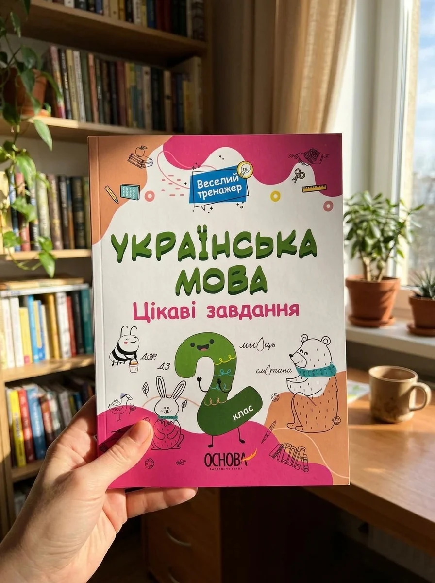 Веселий тренажер. Українська мова. Цікаві завдання. 2 клас — фото 2