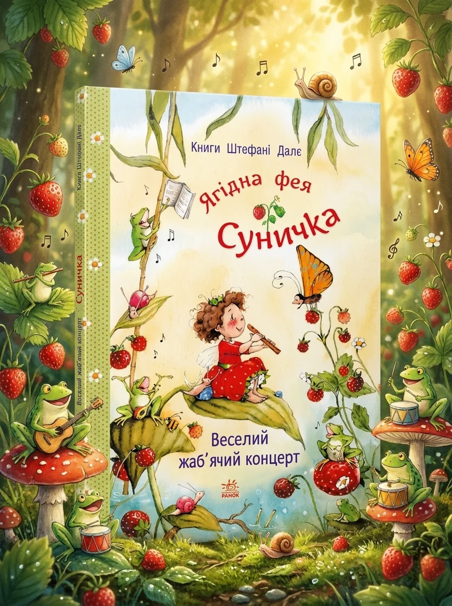 Веселий жаб'ячий концерт (Ягідна фея Суничка #5) — Художня література