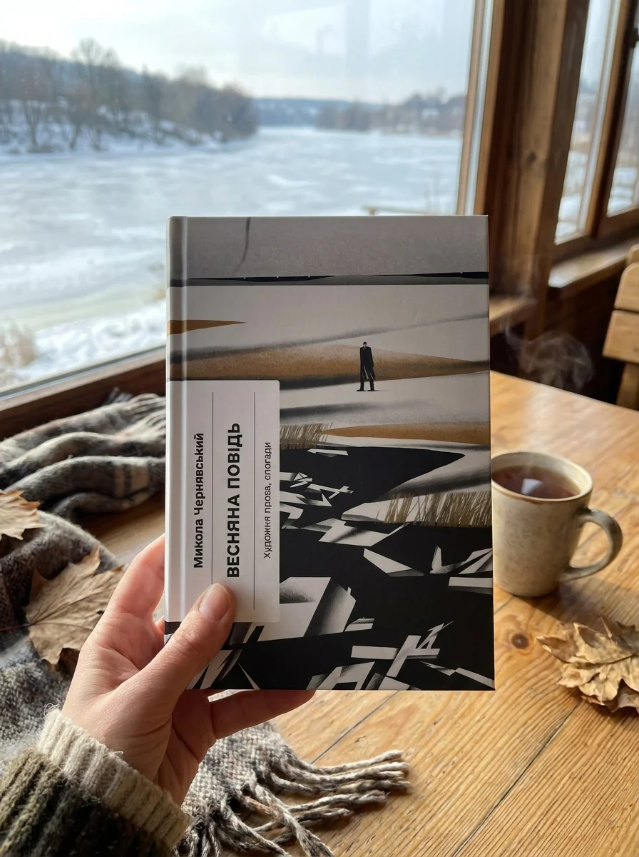 Весняна повідь. Художня проза, спогади — Микола Чернявський, обкладинка
