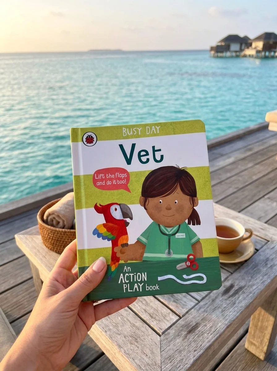 Busy Day: Vet. An action play book — Ден Ґрін, обкладинка