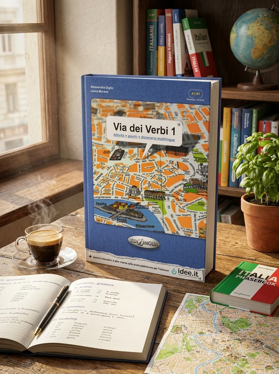 Via Dei Verbi. Volume 1 (A1-B1)