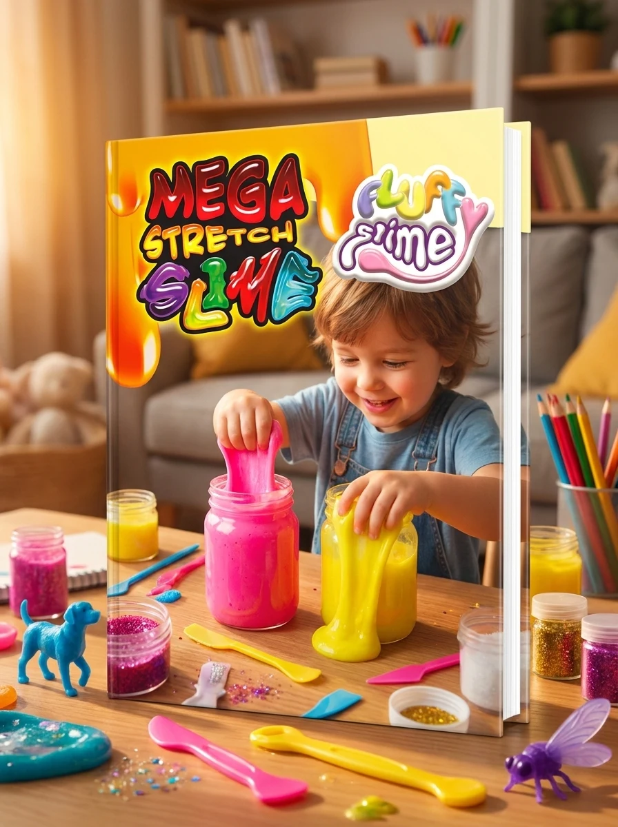 В'язка маса 2в1 Mega challenge Slime (20 challenges) 2 баночки (FLS-03-01U) — фото 2