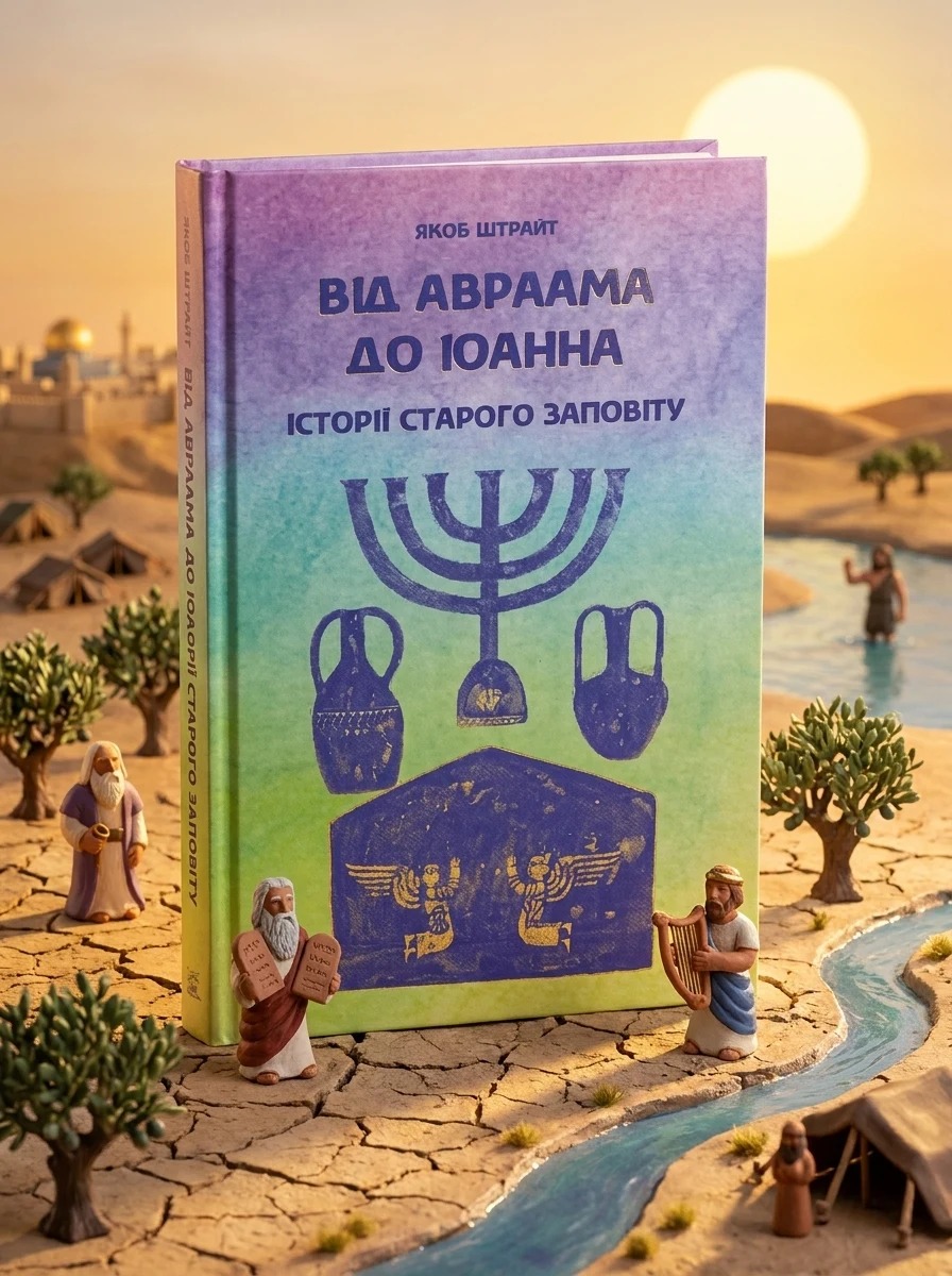 Від Авраама до Іоанна. Історії Старого Заповіту — Якоб Штрайт, обкладинка