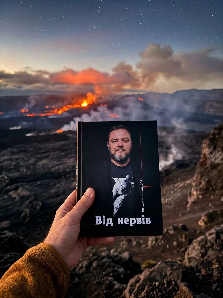 Від нервів — Ковцун Володимир, обкладинка