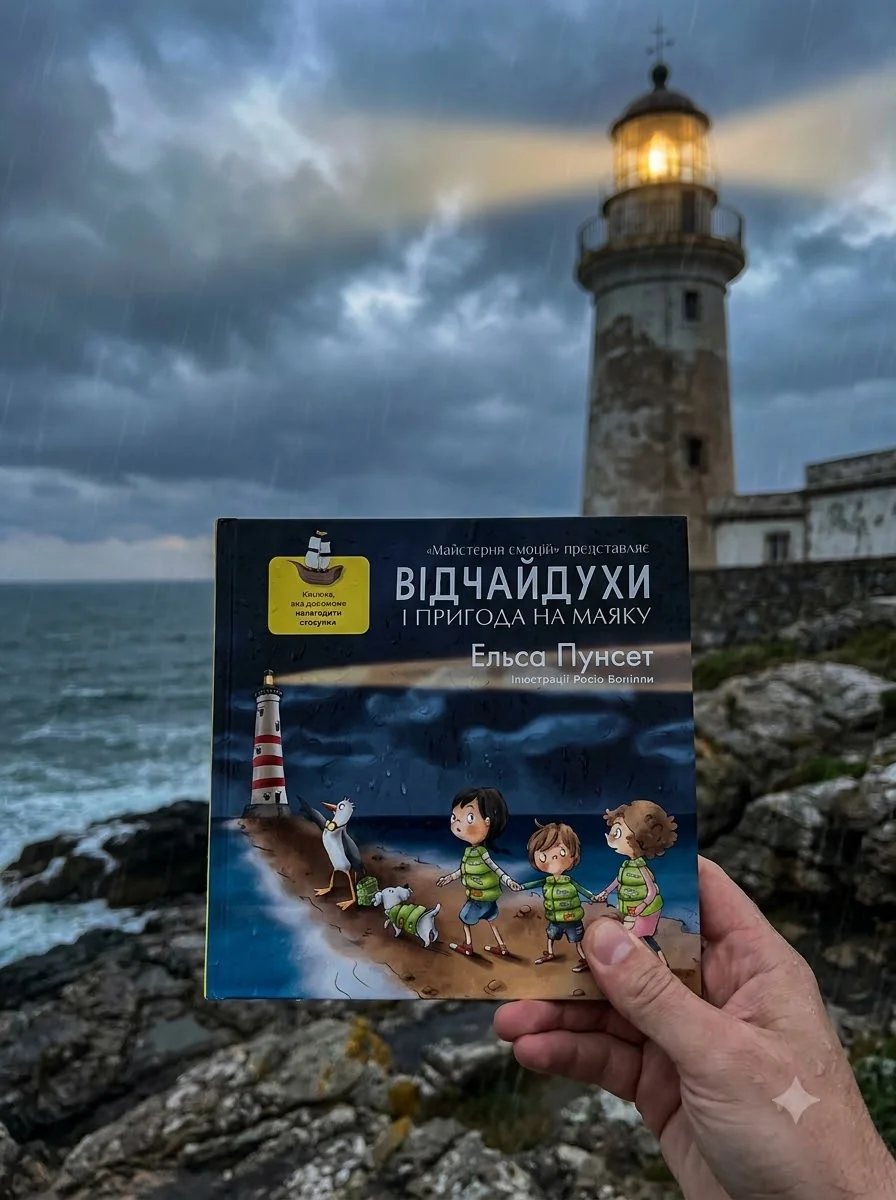Відчайдухи та пригода на маяку — Дитяча література