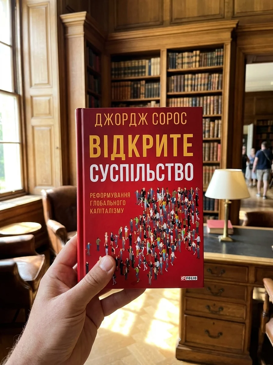 Відкрите суспільство. Реформування глобального капіталізму — Джордж Сорос, обкладинка