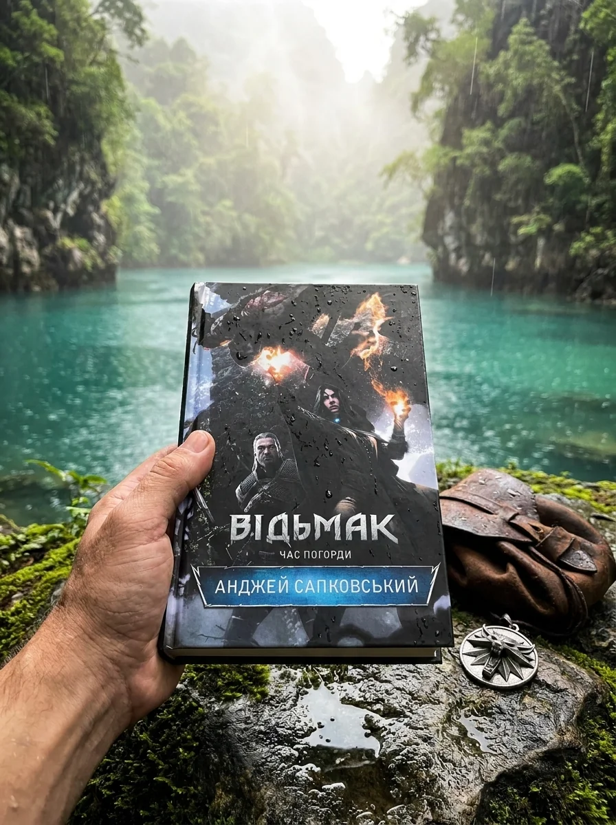 Відьмак. Час Погорди — Анджей Сапковський, обкладинка