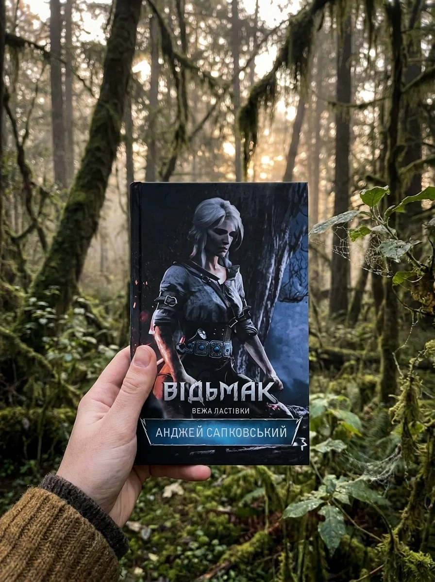 Відьмак. Вежа ластівки. Книга 6 — Анджей Сапковський, обкладинка