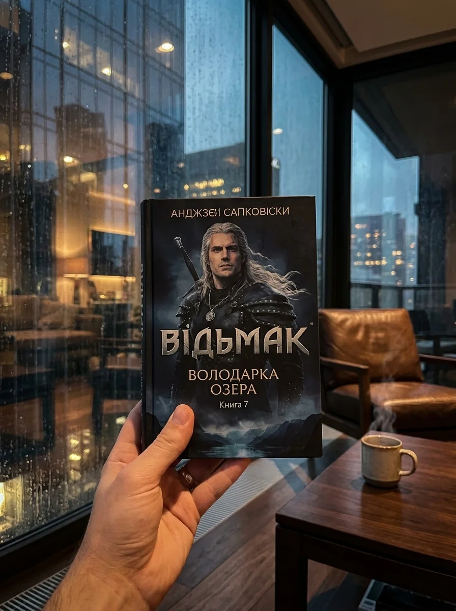 Відьмак. Володарка Озера. Книга 7 — Анджей Сапковський, обкладинка