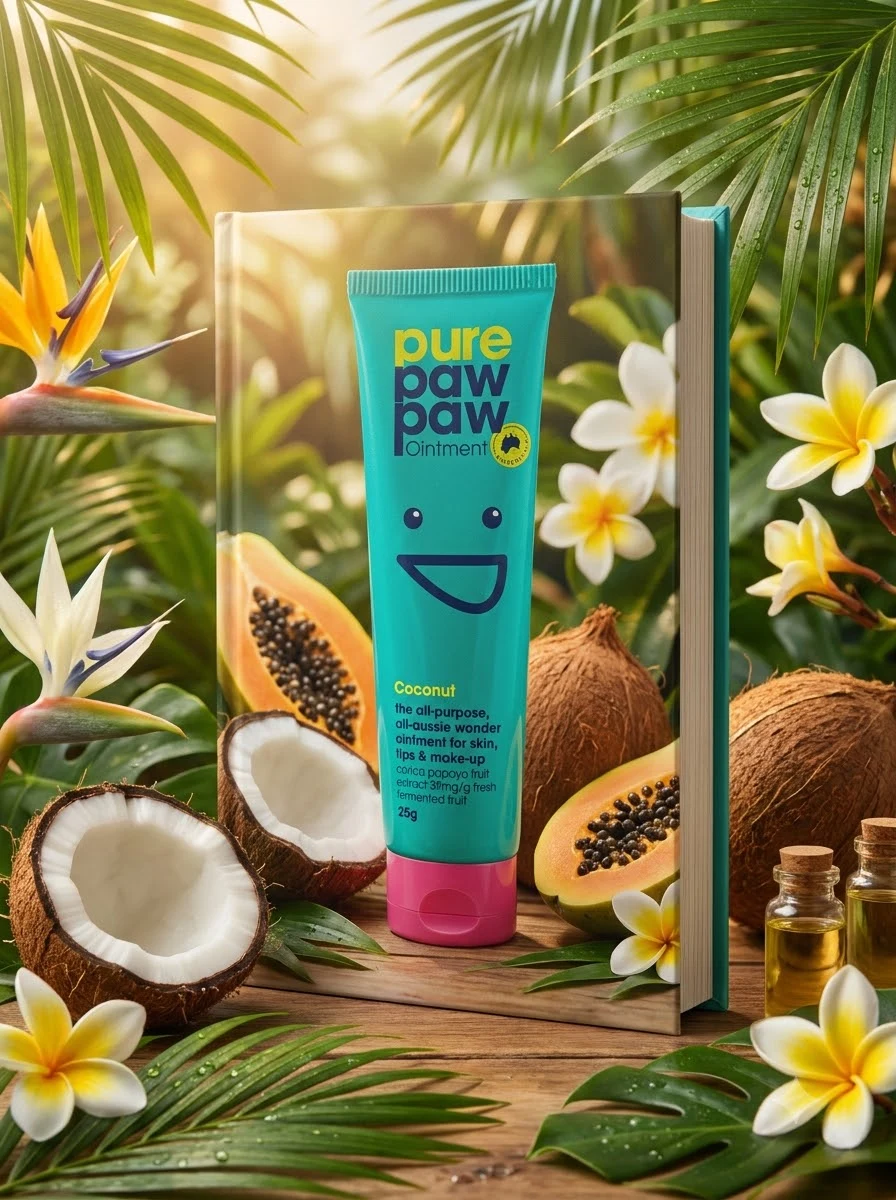 Відновлювальний бальзам для губ Pure Paw Paw Coconut 25 г, фото 2