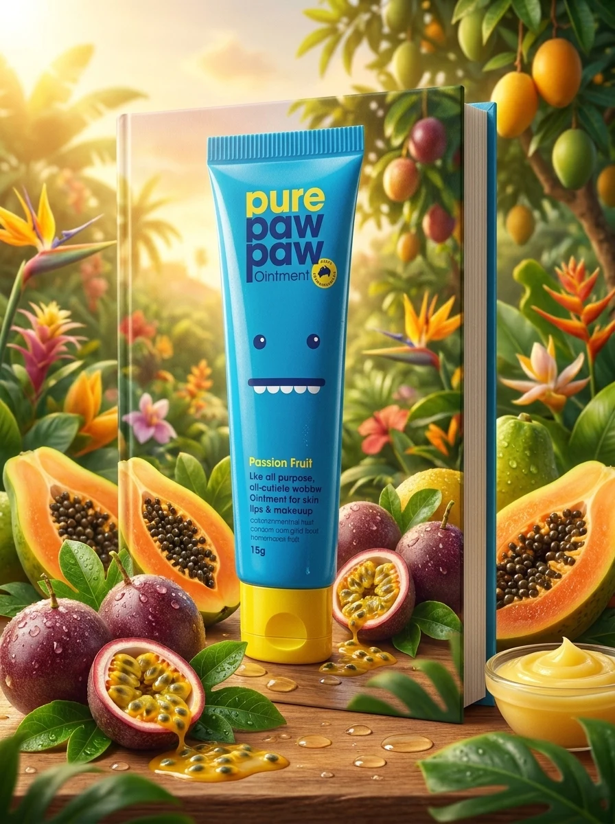 Відновлювальний бальзам для губ Pure Paw Paw Passion Fruit, 15 г, фото 2