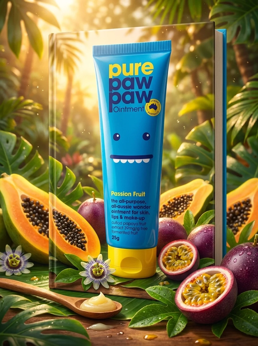 Відновлювальний бальзам для губ Pure Paw Paw Passion Fruit 25 г, фото 2