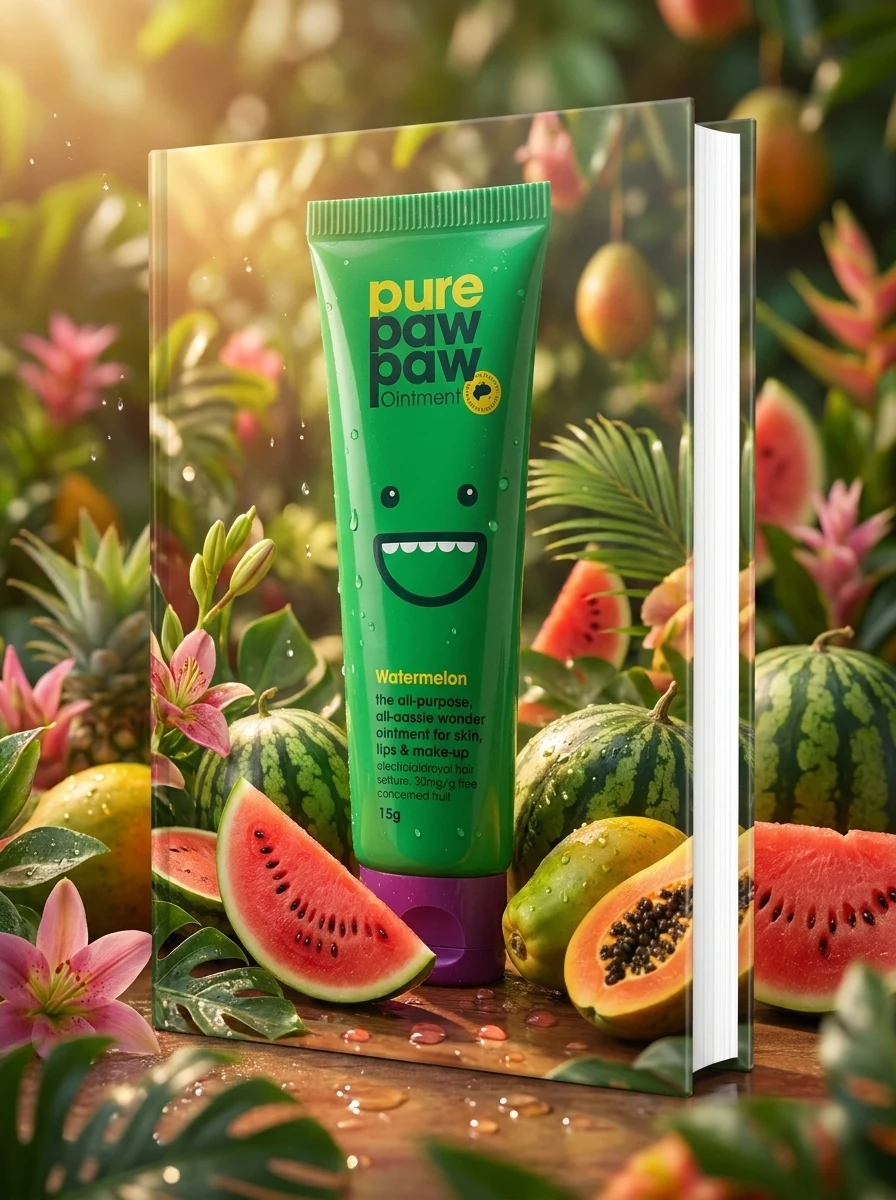 Відновлювальний бальзам для губ Pure Paw Paw Watermelon 15 г, фото 2
