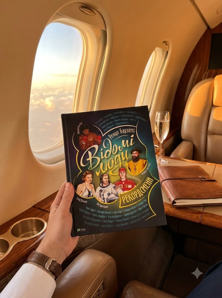 Відомі люди. Рекордсмени — Пізнавальні книги для дітей