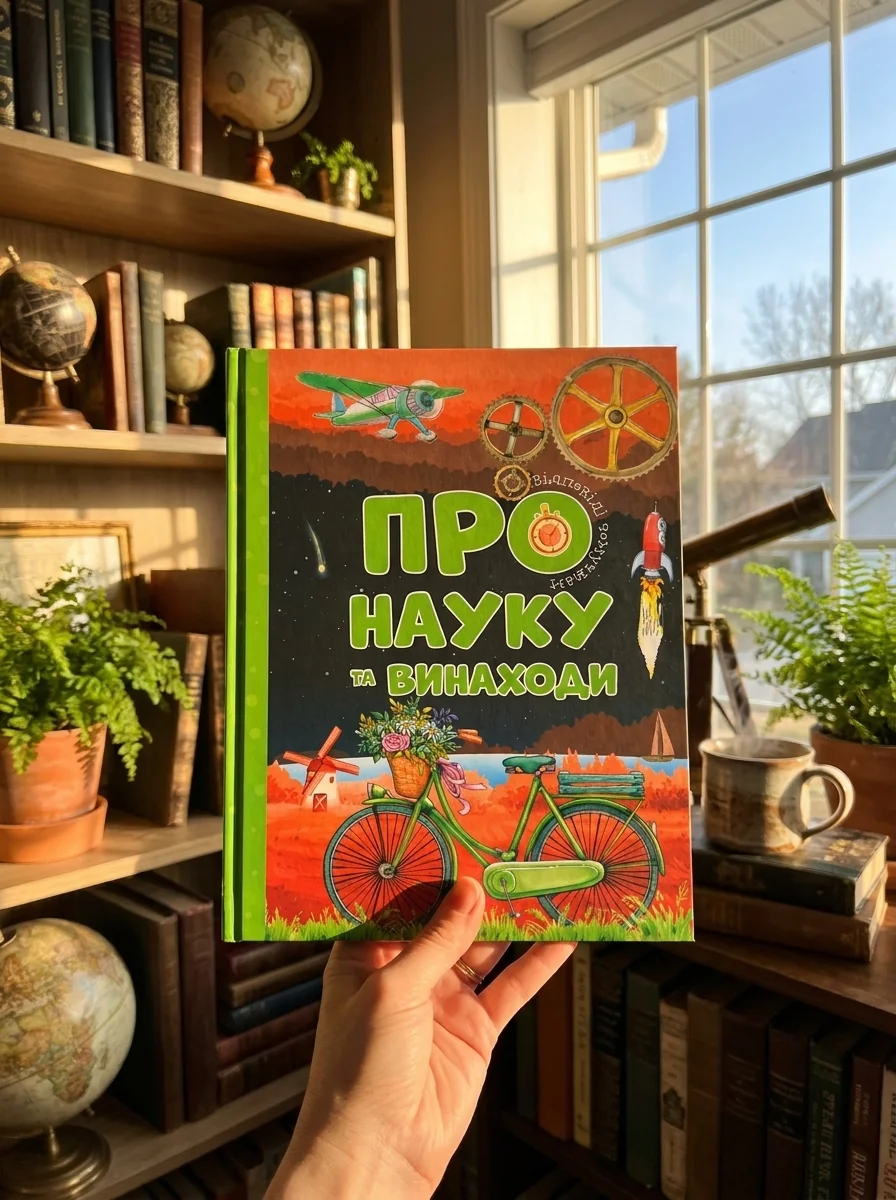 Відповіді чомучкам про науку та винаходи — Нечай Мар´яна, обкладинка