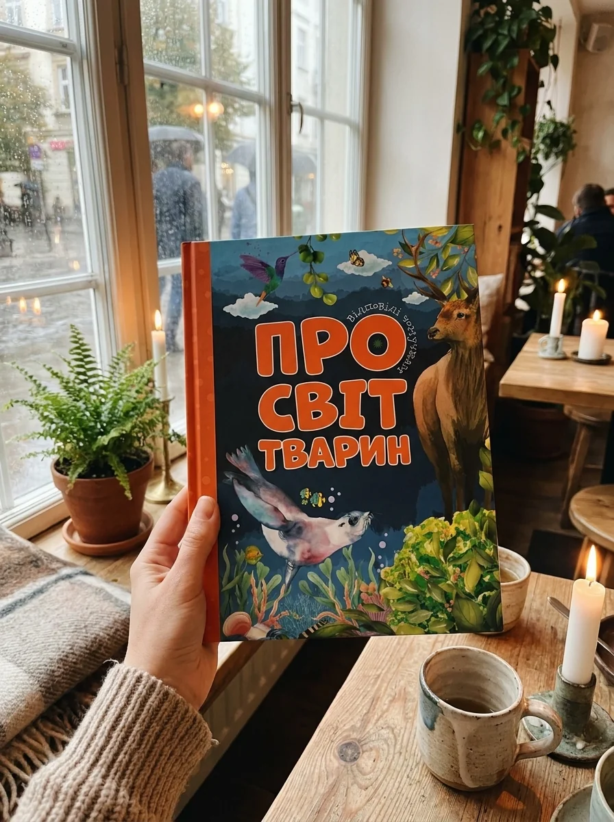 Відповіді чомучкам про світ тварин — Нечай Мар´яна, обкладинка