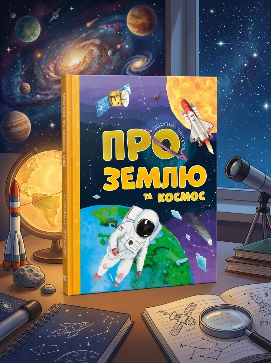 Відповіді чомучкам про Землю та космос
