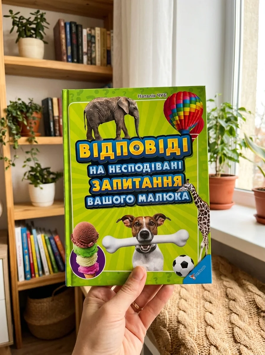 Відповіді на несподівані запитання вашого малюка — Дитячі енциклопедії